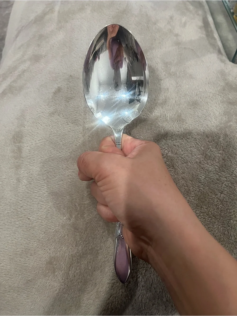 Lady Hamilton ONEIDA COMMUNITY Silverplate Flatware Casserole Spoon